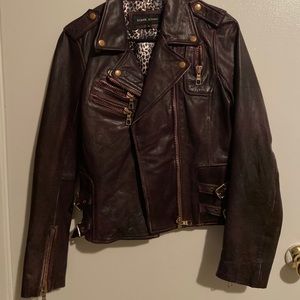 Leather jacket